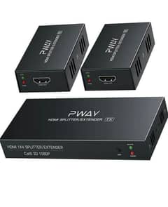 PWAY HDMI EXTENDER SPLITTER