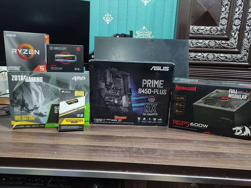 Amd Ryzen 5 3600 with Gtx 1660 TI (6 GB) Build for sale 0