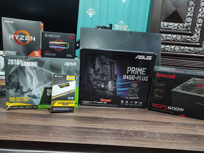 Amd Ryzen 5 3600 with Gtx 1660 TI (6 GB) Build for sale 3