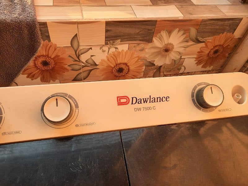 dawlance twin tub washing machine condition 10 /9 8