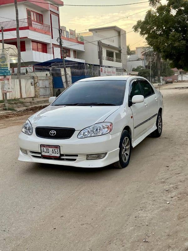 Toyota Corolla XLI 2005 Push Start Android Panel 1