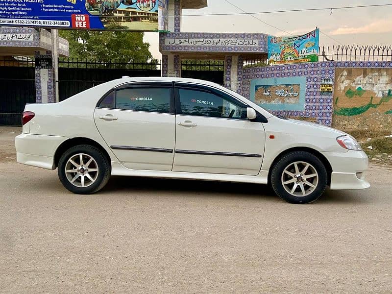 Toyota Corolla XLI 2005 Push Start Android Panel 7