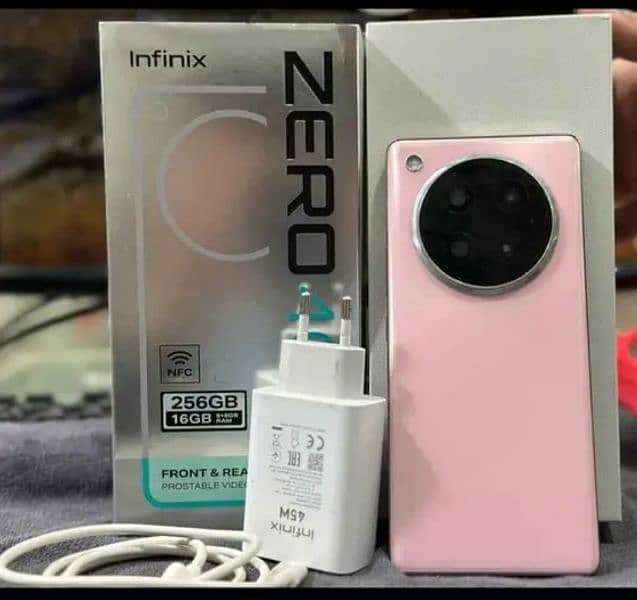 infinix zero 40 8/256 box and original charger 0