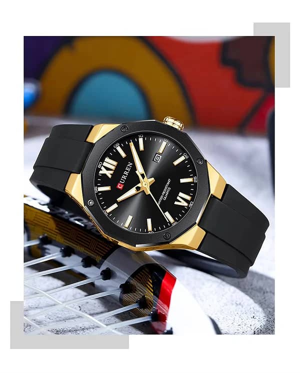 watches | curren watch 8465 | designer watch | stylish watch | formal 0