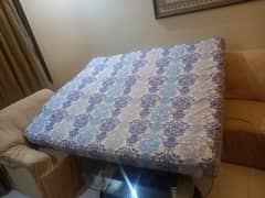 Master double bed spring mattress with cover