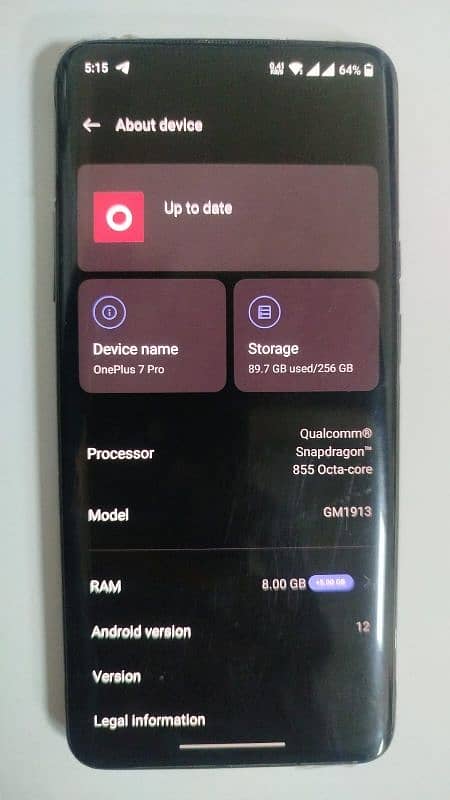 OnePlus 7pro 9/10 condition 1