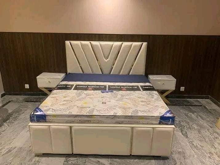 Poshish  bed/King size bed/Dressing table/Bed set/Wooden bed/Furniture 13