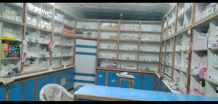 Medical Store Furniture/ Racks, Shelves, etc 3