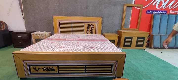 bed/King size bed/Dressing table/Bed set/Wooden bed/Furniture 2