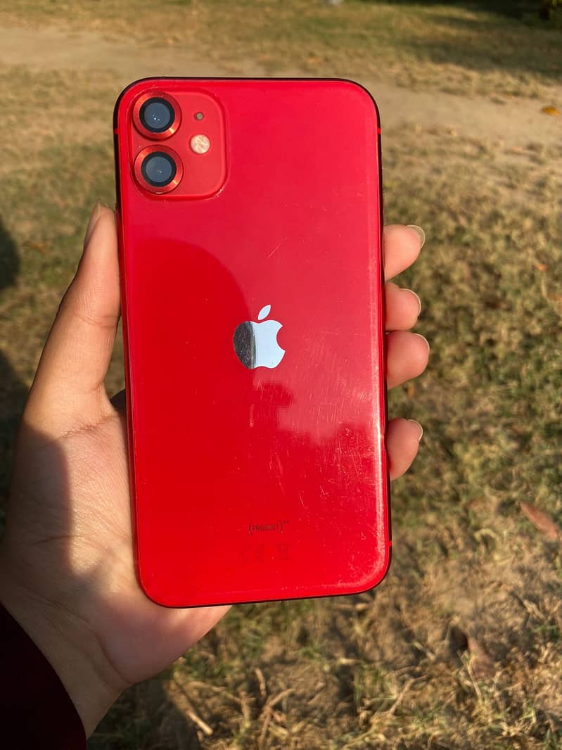 Iphone 11 red color non PTA 2