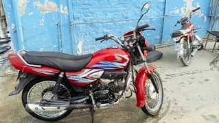 Honda Pridor 100cc Bike in Lush Condition with Genuine Parts Attached.