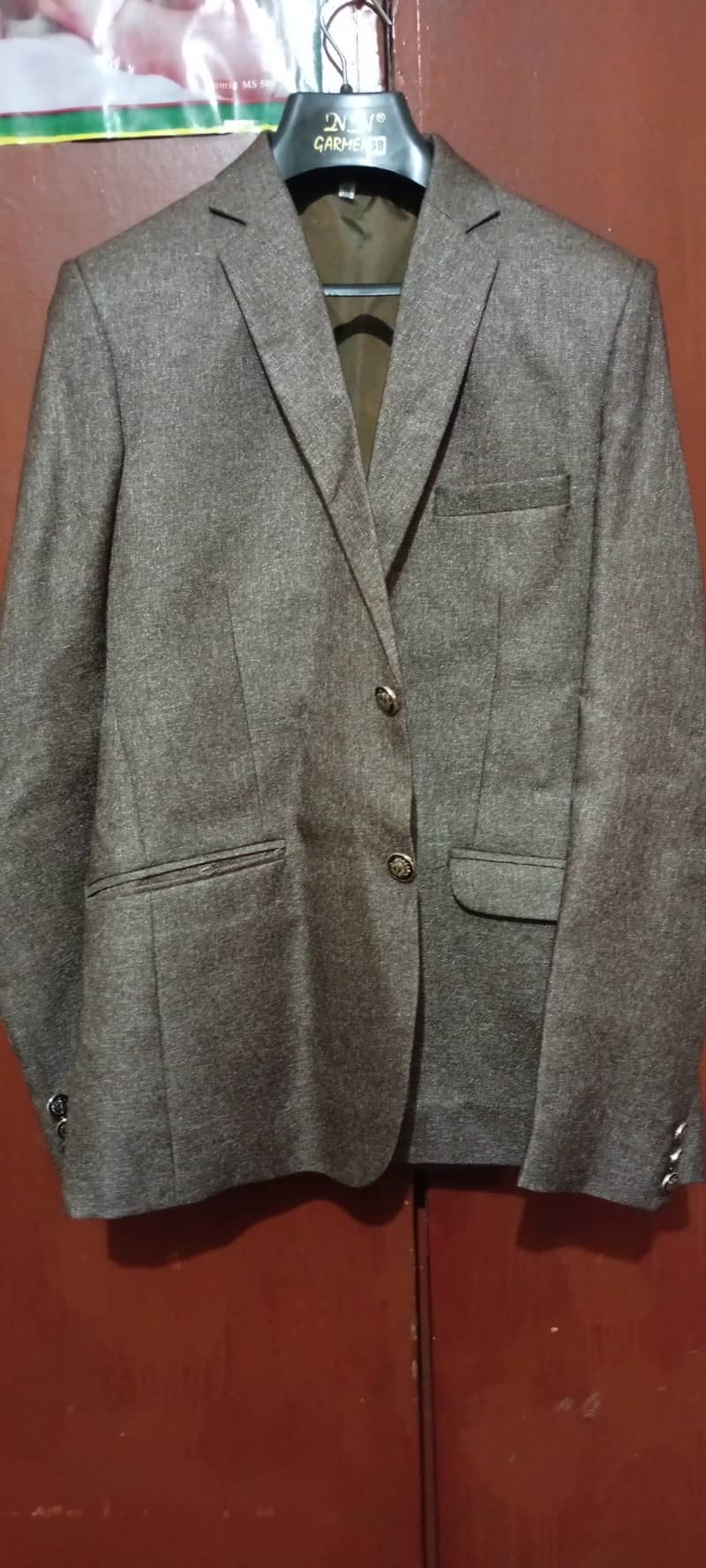 only one time used 3 piece pant coat available for groom 6