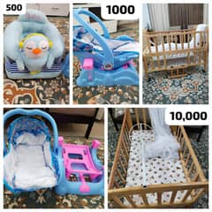 Baby cot| Baby Sofa | Baby plastic swing