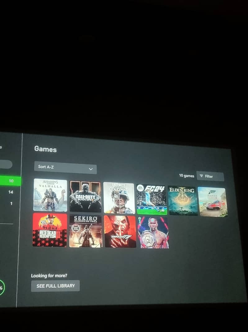 Xbox one s 1tb with 10 games . 6