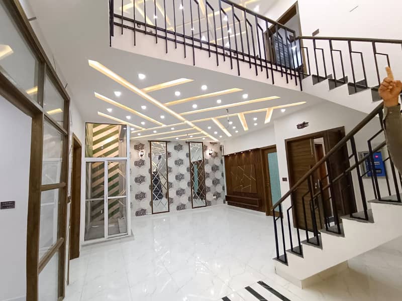 Eden Executive Society Boundary Wall Canal Road Faisalabad 5 Marla Brand New luxury House For Sale 2