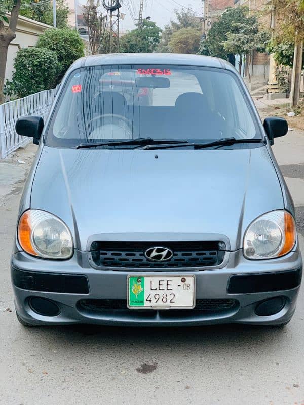 Hyundai Santro 2008 outclass condition only lovers 4