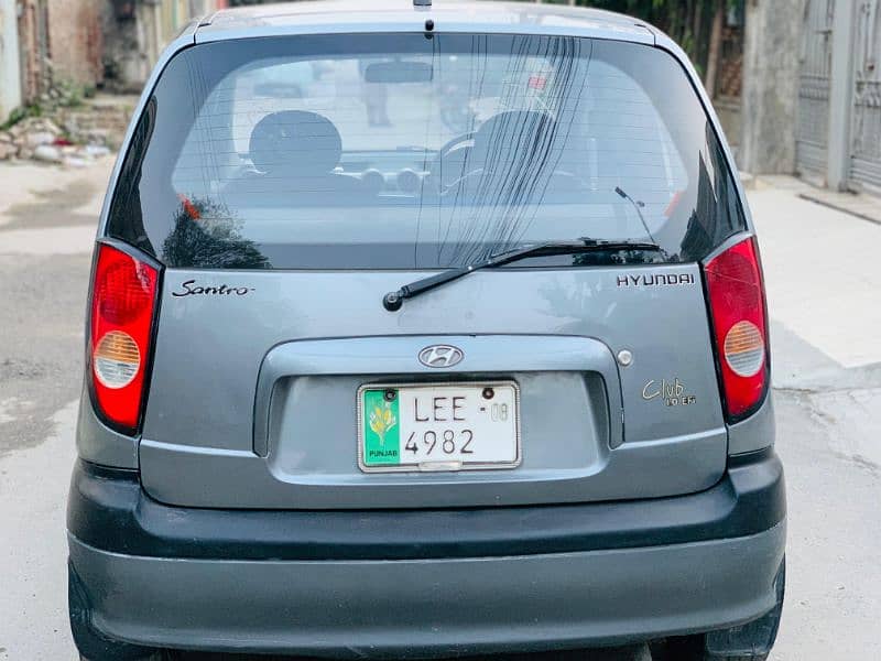 Hyundai Santro 2008 outclass condition only lovers 6