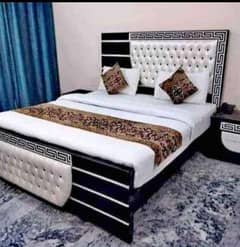 bed/King size bed/Dressing table/Bed set/Wooden bed/Furniture