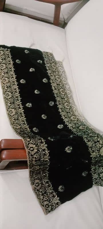 new condition shairwani with kula and shawl. 6