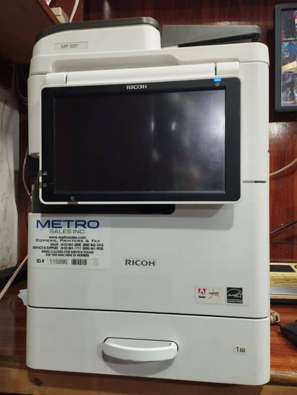 Ricoh mp 305+ UpTo A3 printer 10