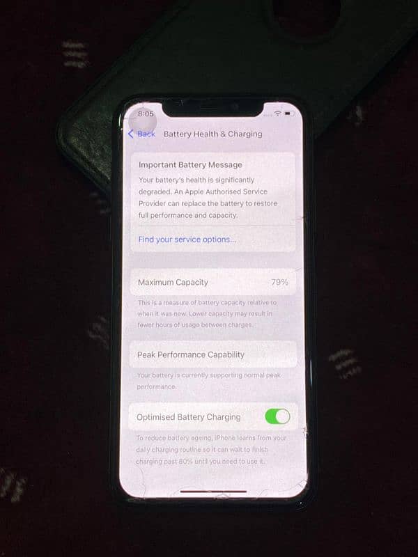 iPhone Xs Dual PTA Approved 64gb 7