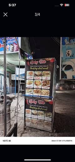 fast food counter for sale urgently