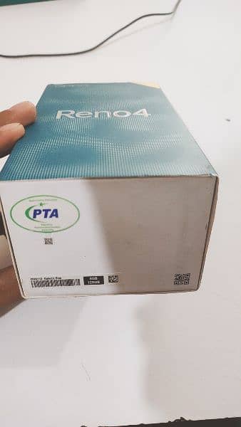 oppo Reno4  with complete Box no open no repiar 9