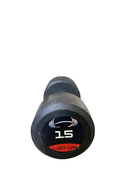 New Rubber Coated dumbells 1,2,3,4,5,6,8,10,12,15 KGs available on COD 10