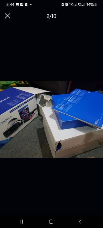 PSVR V2 FULL BOX 3 GAMES 1