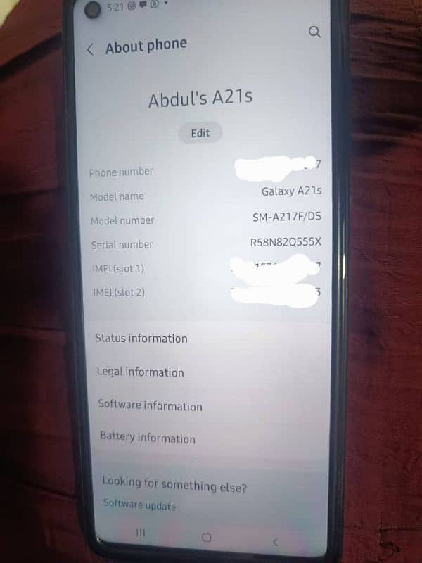 Samsung A21s 64/4 0