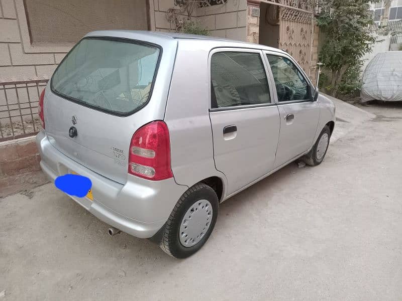 Suzuki Alto 2011 original silver colour 1