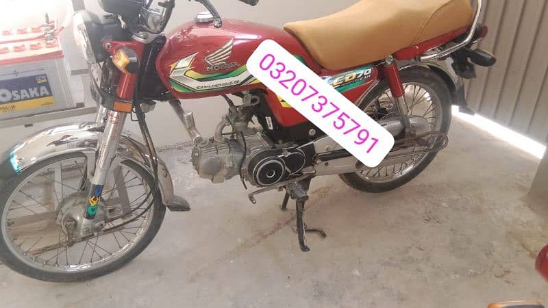 Honda 70 cc 2022/23 model for sale 1