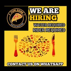 We Are Hiring Staff For Restaurant