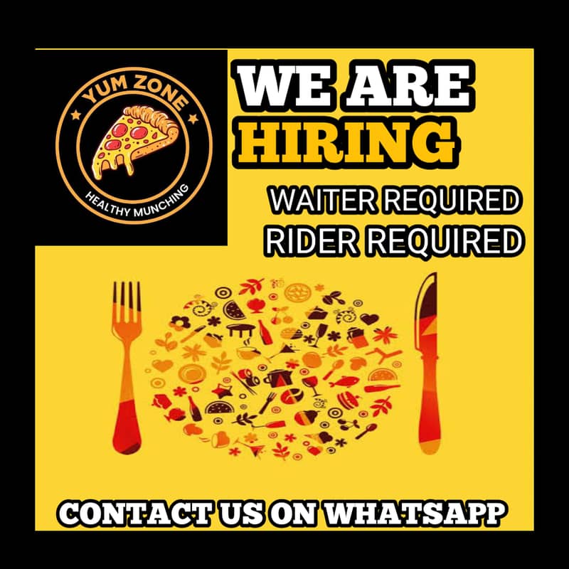 We Are Hiring Staff For Restaurant 0