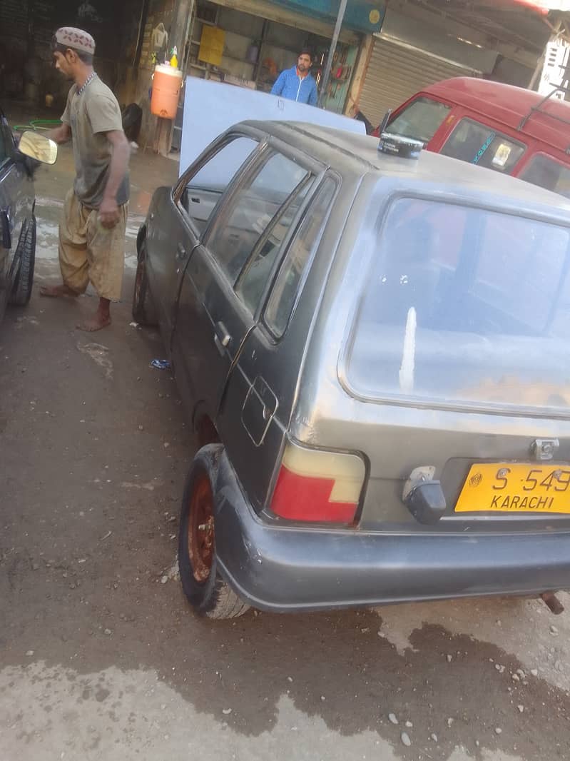 Suzuki Mehran VX 1991 4