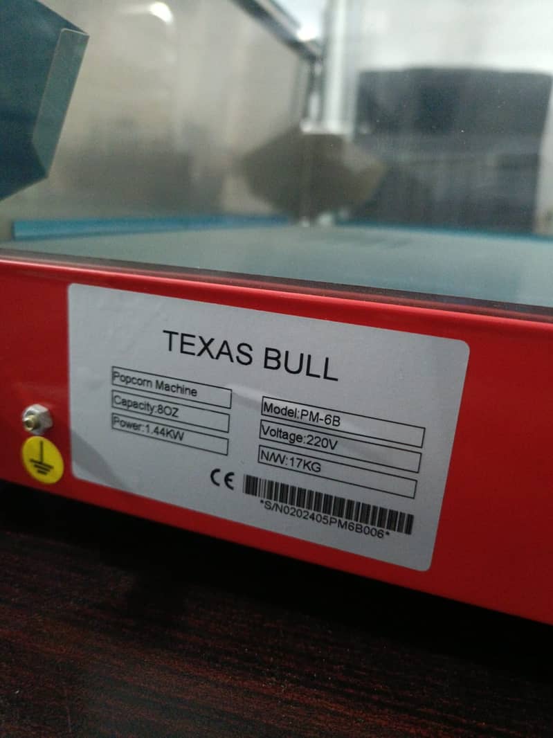 popCorn Machine Imported ( Texas Bull) 3