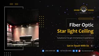 Complete Solution Fiber Optic Star-Light Ceiling