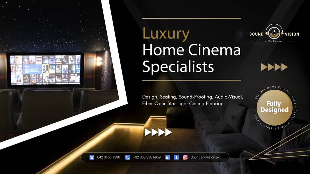 Luxury Home Cinema Specialists 0