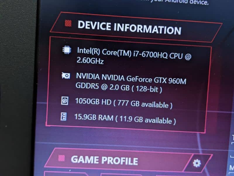 i7 6700HQ(6th gen) gaming  (pc computer) laptop 3