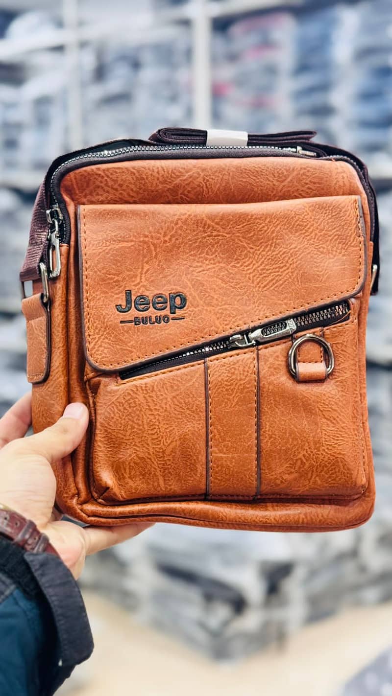 Jeep bag pure 100% leather available 0