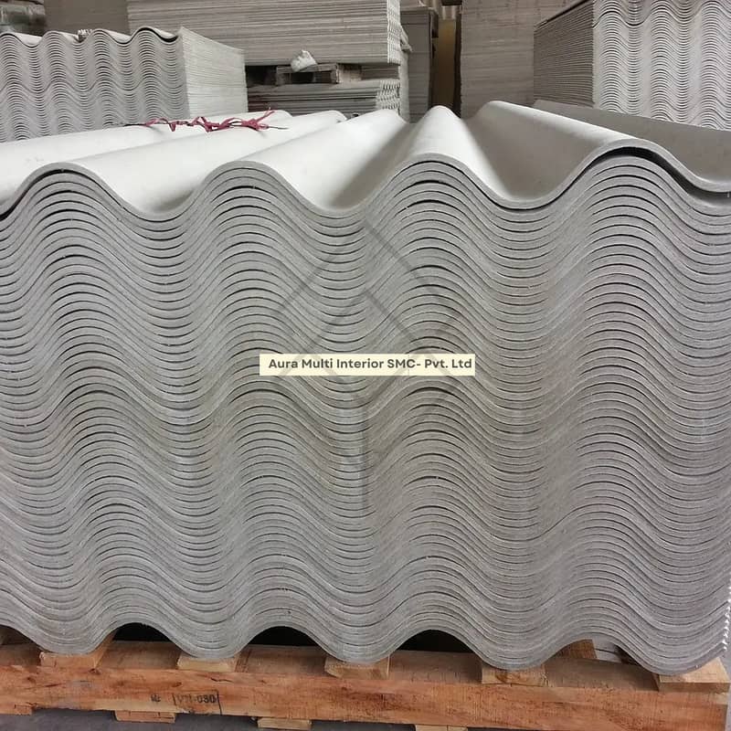 CEMENT FIBER CORRUGATED ROOFING SHEET/DAIRYFARM/FACTORIES/OUTDOORSHED 4