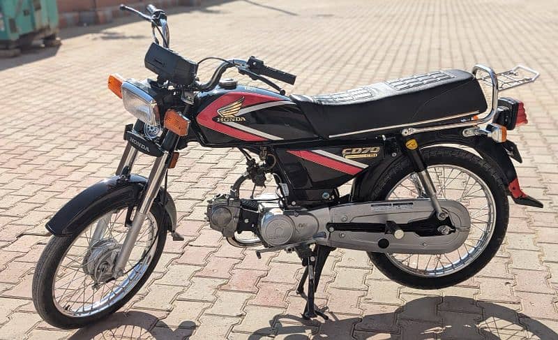 Honda CD 7t 70cc Model 1991 Karachi Number 0