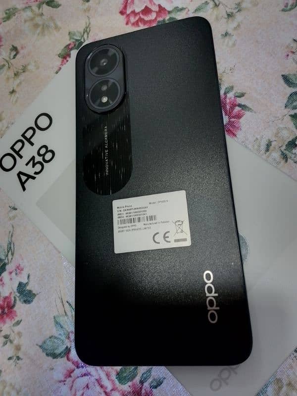 Oppo A38 6/128 with Box  No Charger With 5 Month Warranty Available 1