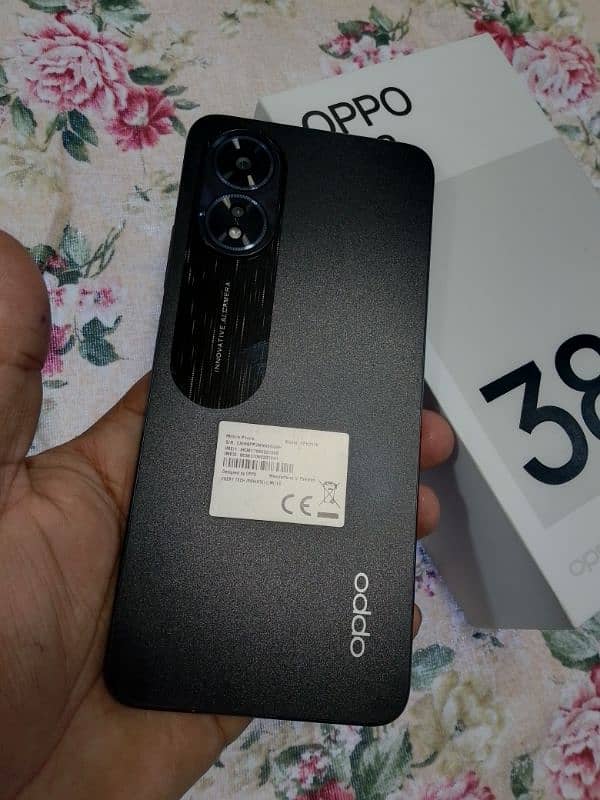 Oppo A38 6/128 with Box  No Charger With 5 Month Warranty Available 4