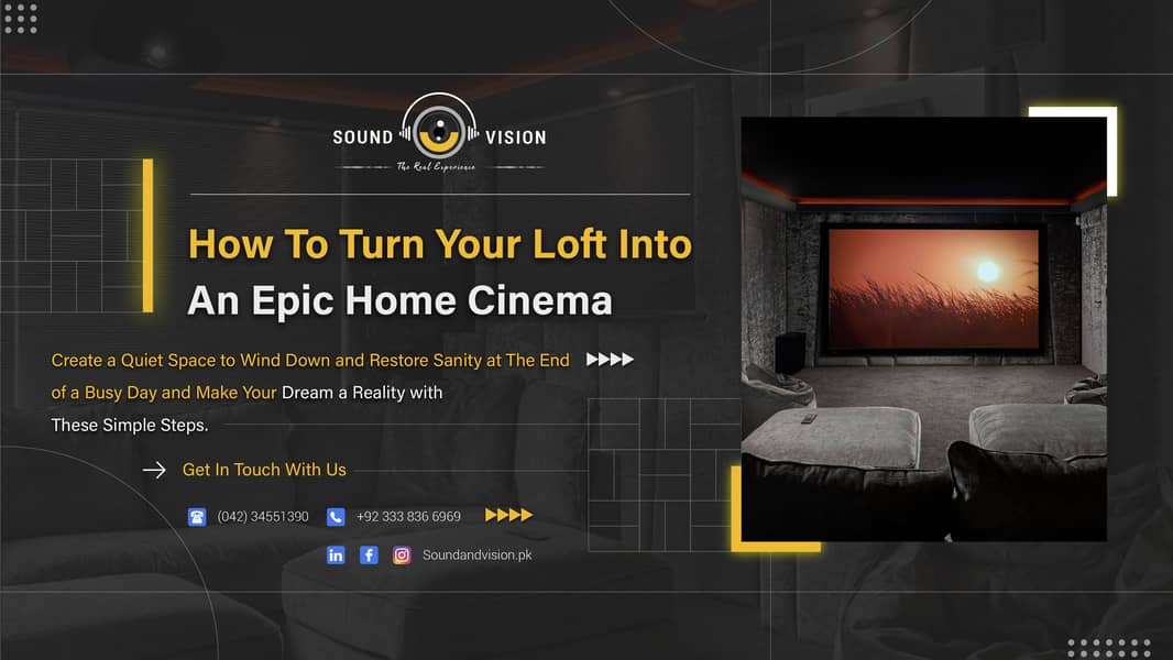 Fully Designed  Home Cinema Rooms Design, Build & Install Service. . . 0