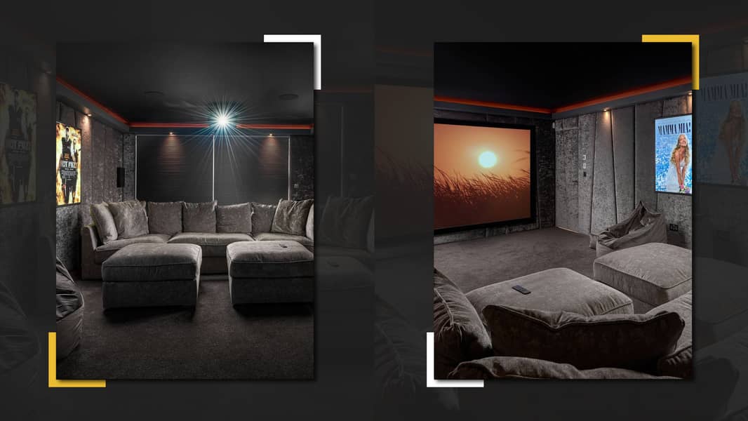 Fully Designed  Home Cinema Rooms Design, Build & Install Service. . . 1