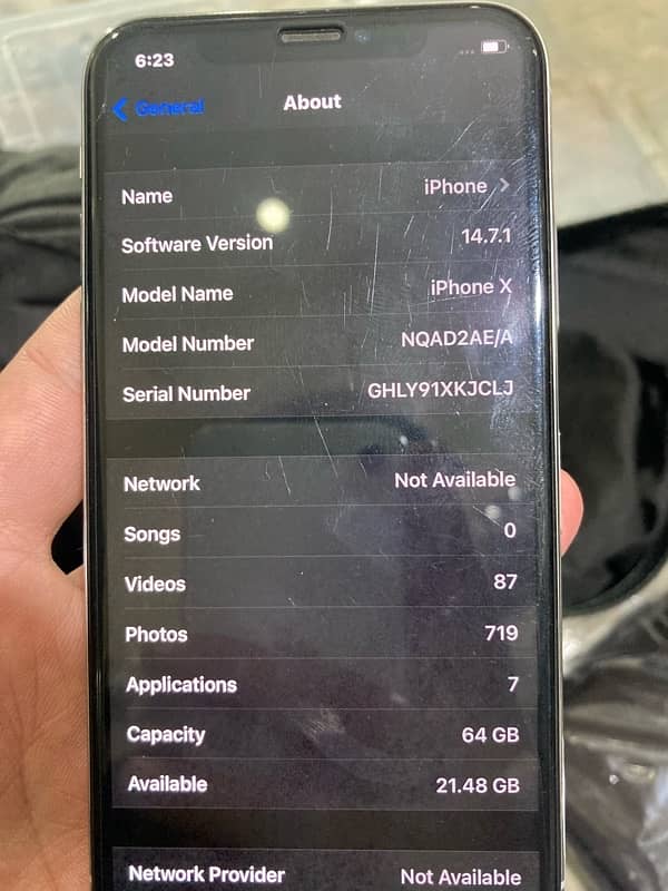 iPhone X non pta 64gb 5