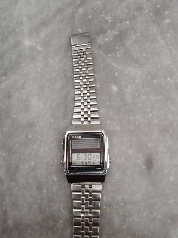 Casio solar watch 6