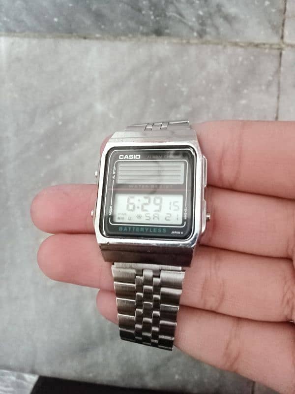 Casio solar watch 8