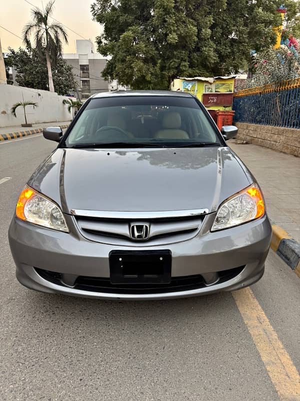 Honda Civic Exi prosmatic 2005 model in prestige condition 1